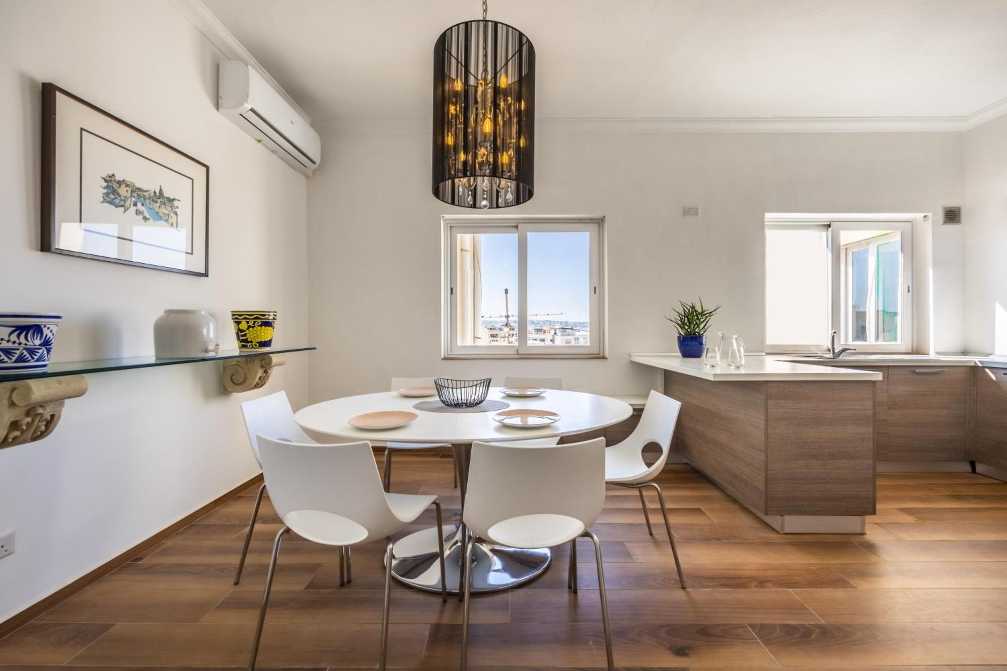 Stunning - Seaview Penthouse 3-Bed + Parking Sliema Exterior foto